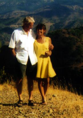 John and Wen in Cyprus 2001